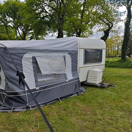 Camping Le Val Aux Fees - Broceliande Concoret المظهر الخارجي الصورة