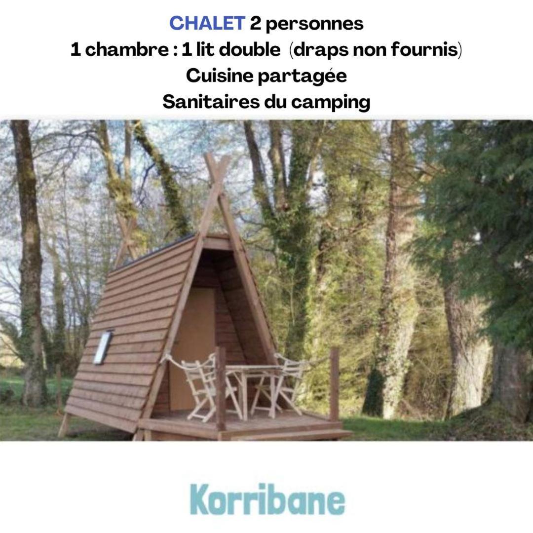 Camping Le Val Aux Fees - Broceliande Concoret المظهر الخارجي الصورة