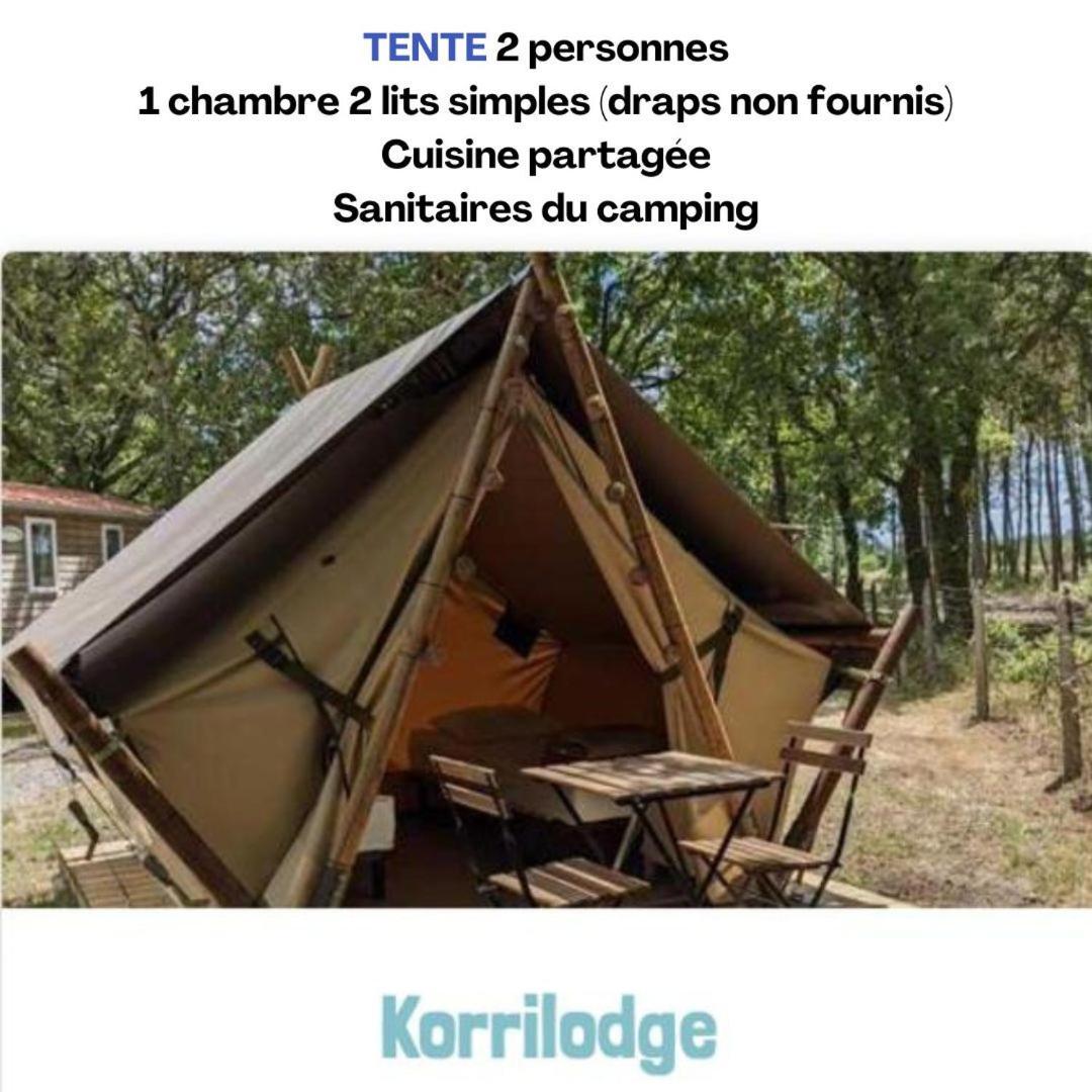Camping Le Val Aux Fees - Broceliande Concoret المظهر الخارجي الصورة