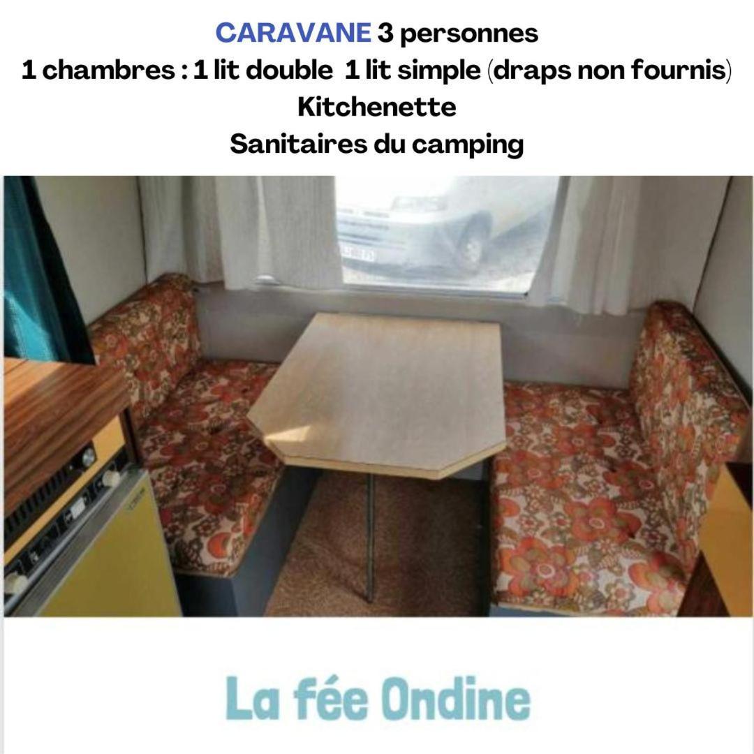 Camping Le Val Aux Fees - Broceliande Concoret المظهر الخارجي الصورة