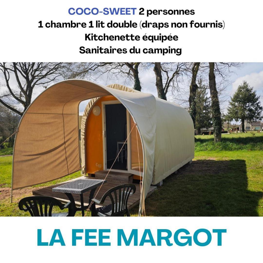 Camping Le Val Aux Fees - Broceliande Concoret المظهر الخارجي الصورة