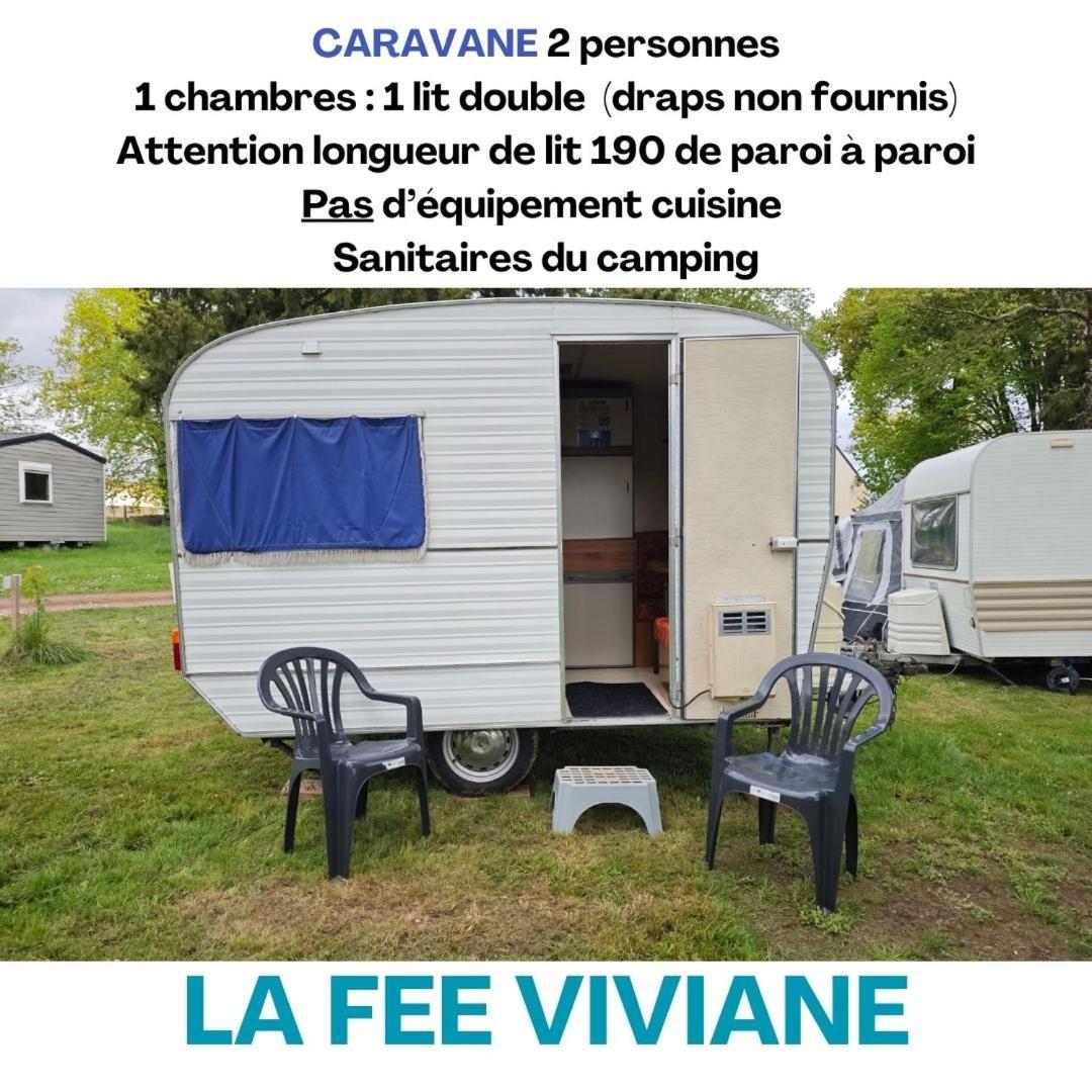 Camping Le Val Aux Fees - Broceliande Concoret المظهر الخارجي الصورة